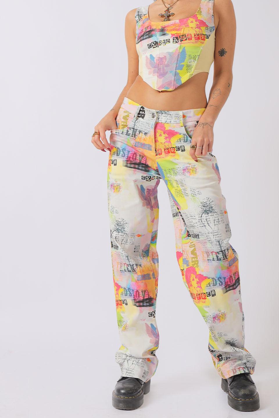 Renaissance Cherub Baggy Low Rise Jean - Elsie & Fred